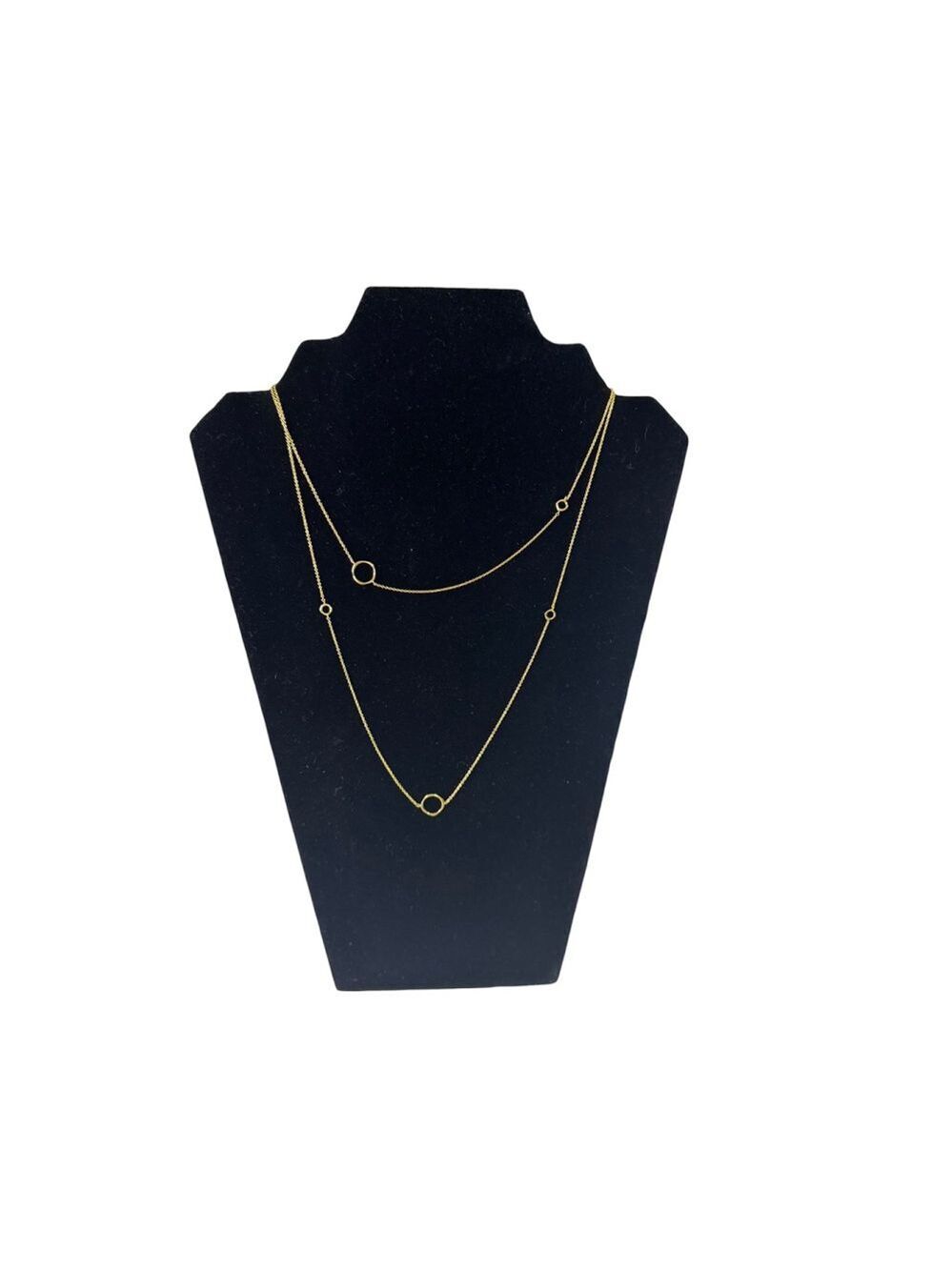 Women's Gorjana Quinn Delicate Wrap Necklace in Gold One Size